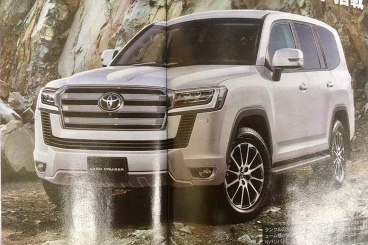 Есть новые детали о Тойота Land Cruiser 300