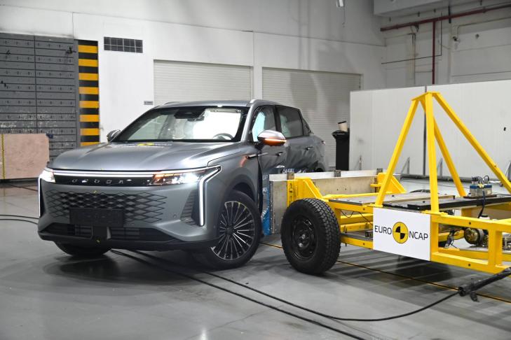 Высший балл по европейским стандартам безопасности: EXEED RX PHEV присвоили 5 звезд E-NCAP