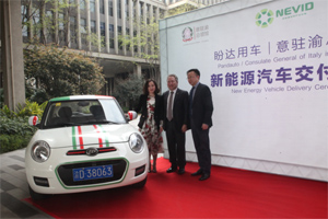 Электромобиль Lifan для итальянского Консульства