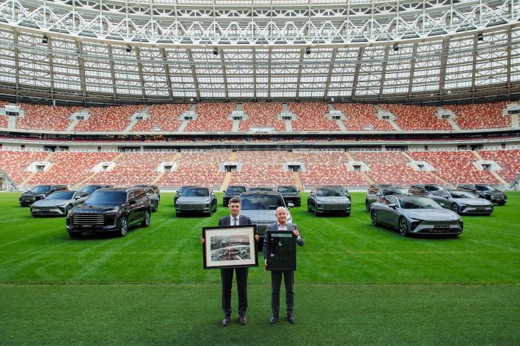 EXEED И «ЛУЖНИКИ» ОБЪЯВЛЯЮТ О СТРАТЕГИЧЕСКОМ ПАРТНЕРСТВЕ